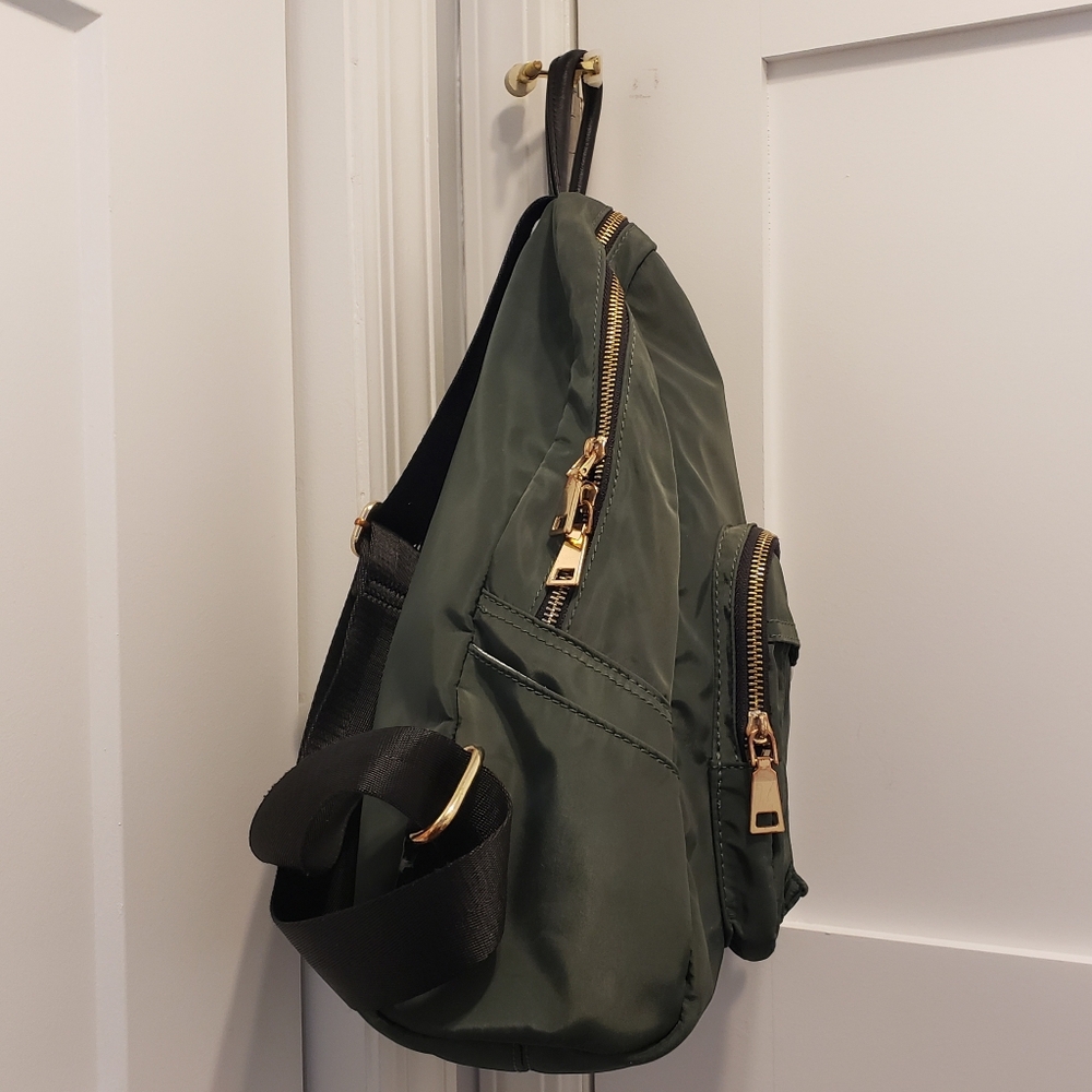 Sol and Selene Nylon Backpack Dark Green - Picture 5 of 15
